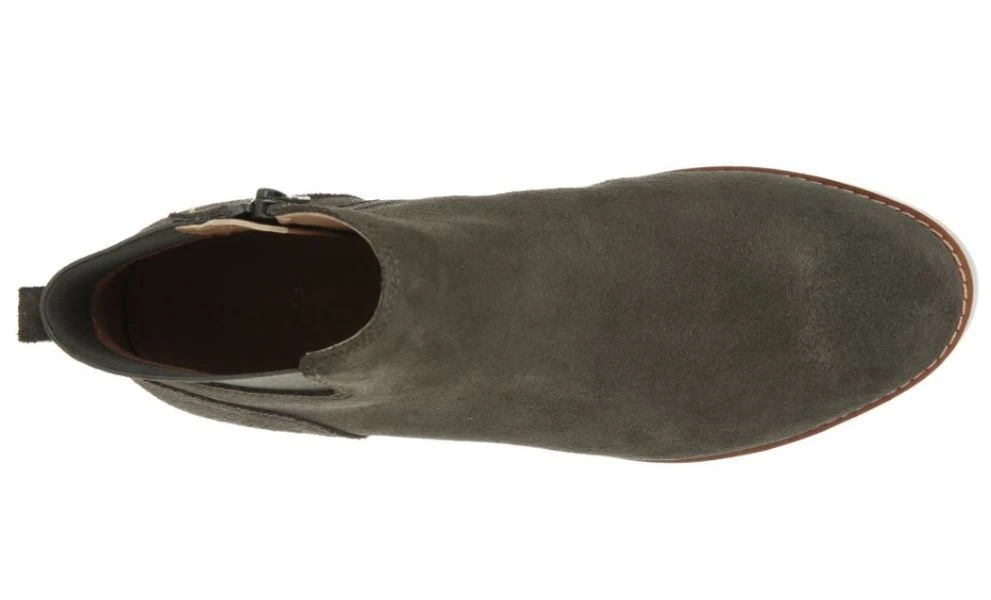 Vionic Olive Suede Brionie Chelsea Womens Boots 13016L1-300 4 Vionic Olive Suede Brionie Chelsea Womens Boots 13016L1-300 - Image 4