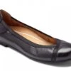 Vionic Black Caroll Womens Ballet Flats CAROLL