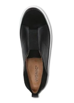 Vionic Black Zinah Women's Slip On Shoes ZINAH-BLACK -Vionic zinah black 6 resized